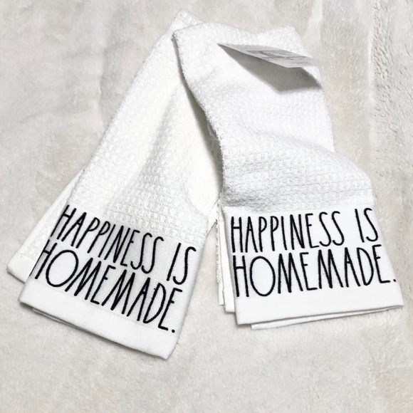 Rae Dunn Other - 🆕Rae Dunn HAPPINESS IS HOMEMADE Kitchen Towels